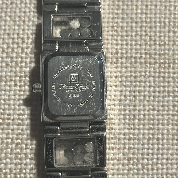 Vintage Victoria Wieck CZ Floating Matching Watch and Bracelet - Picture 3 of 7